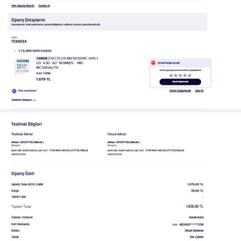 Kargo Gecikmesi Ve Müşteri Hizmetlerinden Cevapsızlık