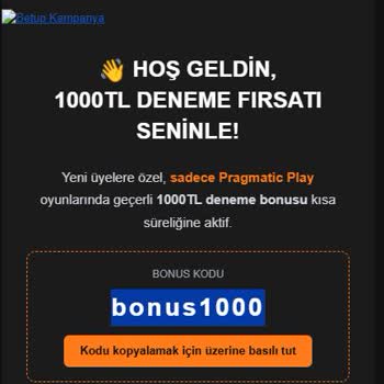 Deneme Bonusunda Gizli 1000 TL Yatırım Şartı Ve Çekim Sorunu