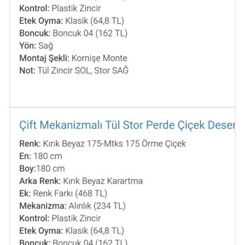 İki Ay Kullanılan Stor Perdeler Bozuldu, İade Talebim Reddedildi