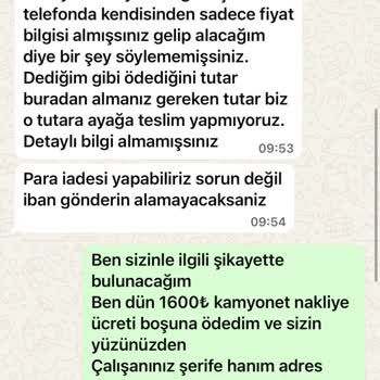 Teslim Edilmeyen Su Ve Haksız Taşıma Ücreti