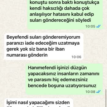 Teslim Edilmeyen Su Ve Haksız Taşıma Ücreti