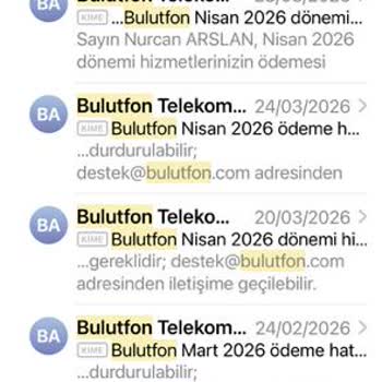 Bulutfon Kurumsal Hat Servisinde Ses Kesintileri Ve İptal Sonrası Durmayan Pazarlama Mesajları