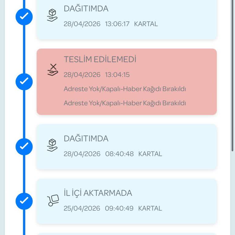 Kargo Adrese Teslim Edilmedi, Çalışanın Saygısız Davranışı