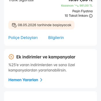 Ödenen Fiyata Poliçe Kesilmedi Ve Sonra Çok Daha Yüksek Ücret Talep Edildi