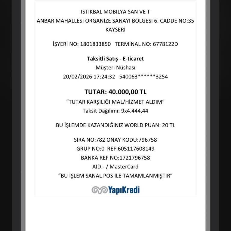 Geyve İstikbal Mağazasından Alınan Uyku Seti İki Ayda Teslim Edilmedi