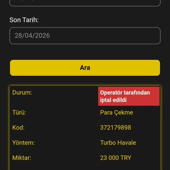 Çekim Talebinin Gerekçe Sunulmadan Reddedilmesi Ve Silinen Bakiye