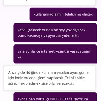 TurkNet Bağlantım Kesildi Ve Acil Destek Talep Ediyorum