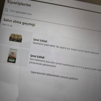 Amazon Siparişlerim Şüpheli İşlem Nedeniyle Sürekli İptal Ediliyor Ve Çözüm Bulunamıyor