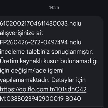 Ayakkabıda Dikiş Hatası Ve Mağaza İhmali