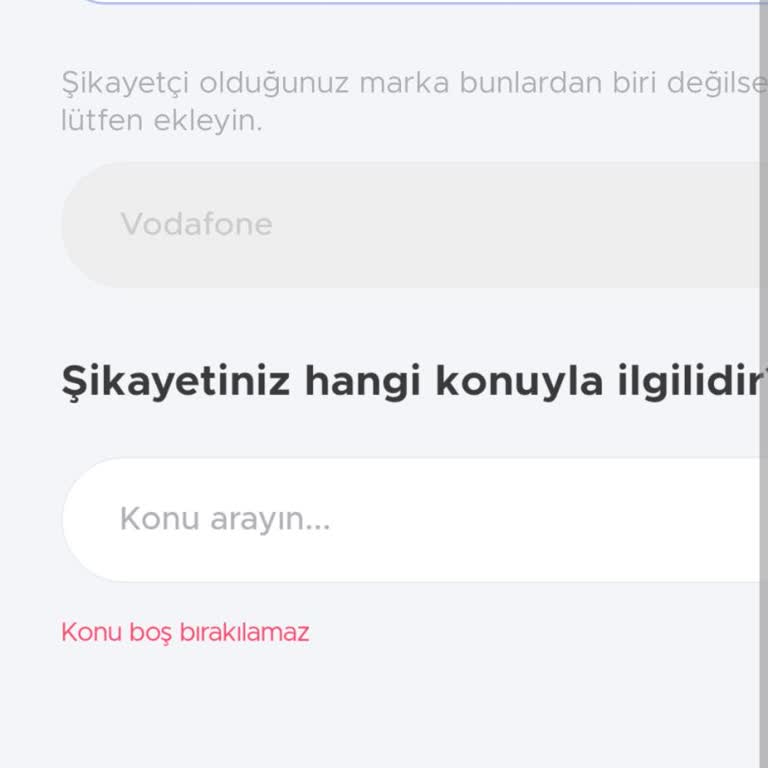 Sivas'ta Vodafone 5G Çekim Gücünün Düşmesi Ve Sürekli Mağduriyet