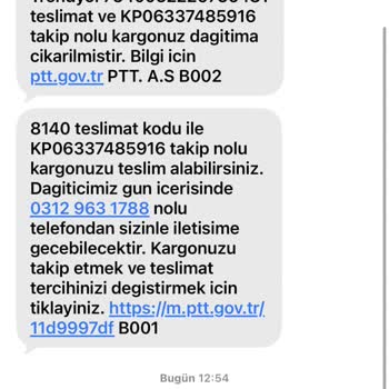 İzmir Ödemiş PTT Kargo Teslim Edilemedi İddiası Ve Bilgilendirme Eksikliği