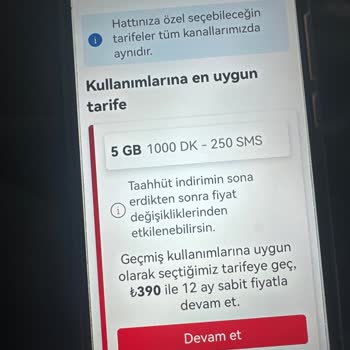 Yaşlı Müşteriye Aşırı Pahalı Ve Veri Azaltmalı Tarife Teklifi