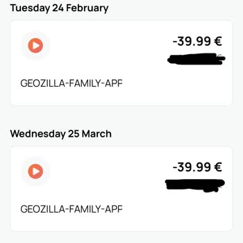GeoZilla Charging Monthly Without Active Subscription
