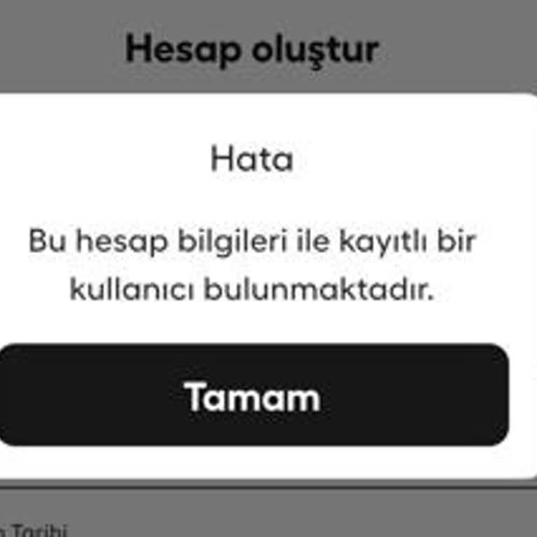 Sürücü Hesabım Bulunamadı Hatası Ve Martı Tag Destek Yanıt Vermiyor