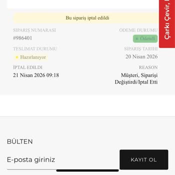 Touché Privé 8 Gün Geçmesine Karşın Ücret İadesi Yapılmadı
