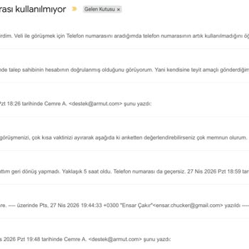 Geçersiz Telefon Numaralı Müşteri İçin Ödenen Ücretin İadesi Talebi