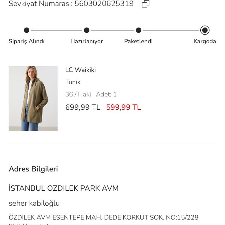 Kargoda Gösteren Sipariş 60 Günde Hâlâ Teslim Edilmedi, İptal Ve İade Talebi