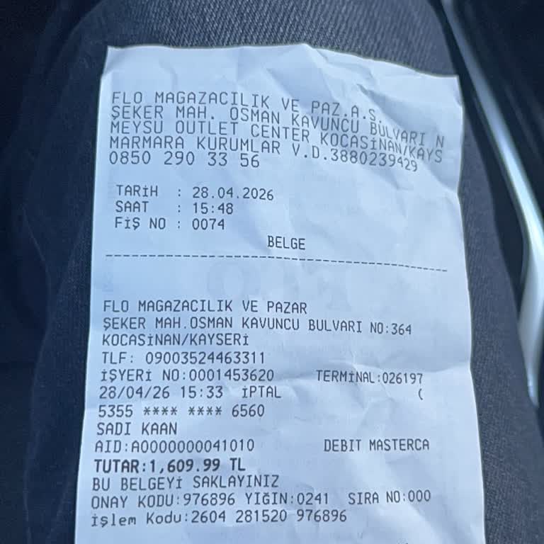 Kasada Saygısız Ve Küfürlü Tutum Şikayetim