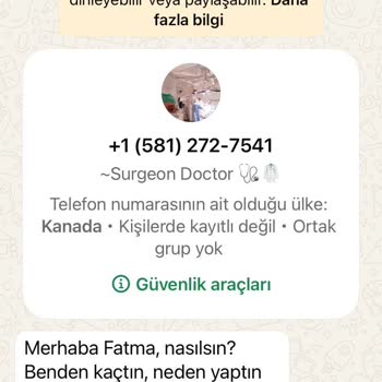 Kişisel Veri Güvenliği İhlali Ve Tanımadığım Numaradan Gelen Mesaj