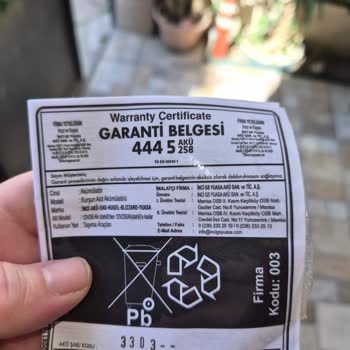 Garanti Kapsamındaki Akü Değişimi Reddedildi Ve Yetkili Servis İlgisiz Davrandı