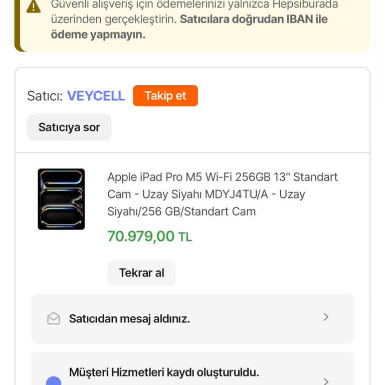 Hepsiburada’da Ödeme Yapılan Ürün Gönderilmedi ve İade Süreci Gecikti