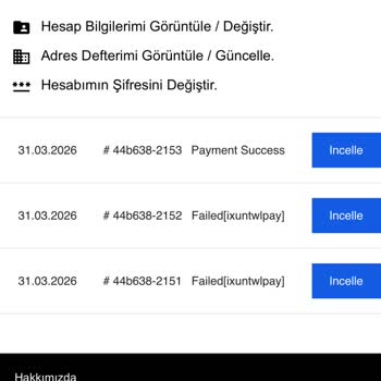 Termos Siparişimde Kargo Bilgisi Ve Geri Dönüş Yok, İade Talebi