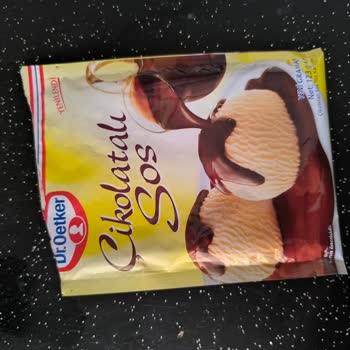 Migros Hemen'den Aldığım Dr. Oetker Çikolata Sosunda Gramaj Eksikliği