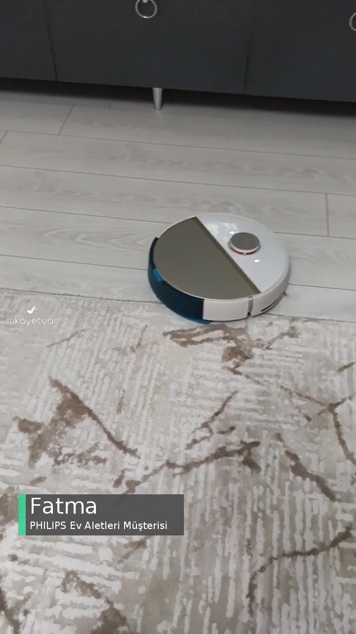 Philips Robot Süpürge Temizlemiyor Ve Dönüyor videonun kapak resmi