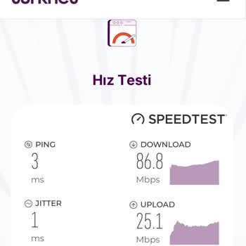 1 Gbps Söz Verilen İnternet Hızında Sürekli 70 İle 80 Mbps Düşüş Ve Çözülmeyen Müşteri Hizmeti Sorunu