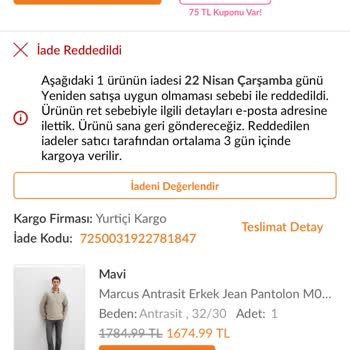 İade Reddi: Satıcının Haksız Gerekçesi Ve Trendyol’un Destek Eksikliği