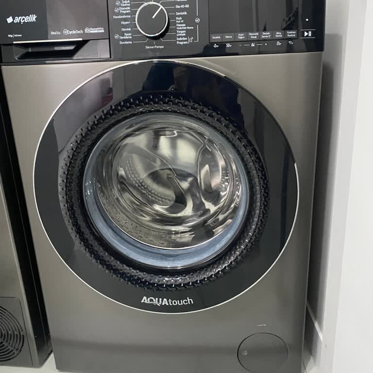 Arçelik Çamaşır Makinesi Ön Panelde Çizik Ve Kusurlu Parça, Cihaz Değişimi Talebi