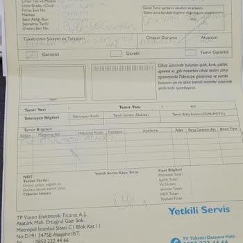 Philips Ambilight Televizyonumda Tekrar Eden Ekran Arızası Ve Servis Süreci Para İadesi Talebi