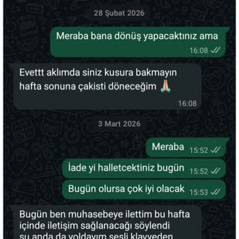 Nehir Koçluk İptal Talebim Ve 17.000 TL Ücret İadesinin Gecikmesi