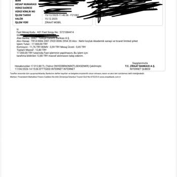 Nehir Koçluk İptal Talebim Ve 17.000 TL Ücret İadesinin Gecikmesi