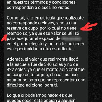 Kodland se niega a devolver matrícula tras cancelación inmediata de curso