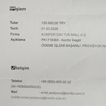 Konfor Mobilya’da Taahhüt Edilen Teslimat Süresi Aşılması Ve Bilgi Eksikliği