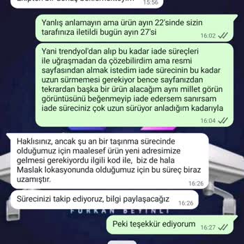 İade Sürecinde Yaşanan Gecikme Ve Ücret İadesinin Yapılmaması