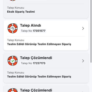 Teslim Edildi Olarak Görünen, Alınmayan Siparişin Ücret İadesi