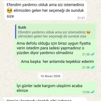 Ayıplı Eşofman Altı Ve Kargo Ücretine İtiraz
