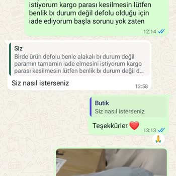 Ayıplı Eşofman Altı Ve Kargo Ücretine İtiraz