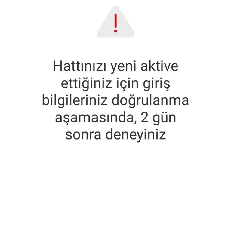 Yeni Aktive Edilen Hat Sonrası Hediye Çarkı Ve Fırsatlar Erişimi Engellendi