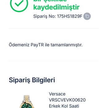 Kuzey Saat’ten Satın Alınan Versace Saati Sahte Çıktı Ve Değişim Talebi