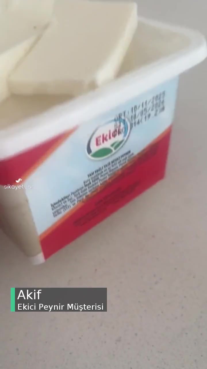 Ekici Lokum Tadında Peynir Bozuk Çıktı videonun kapak resmi