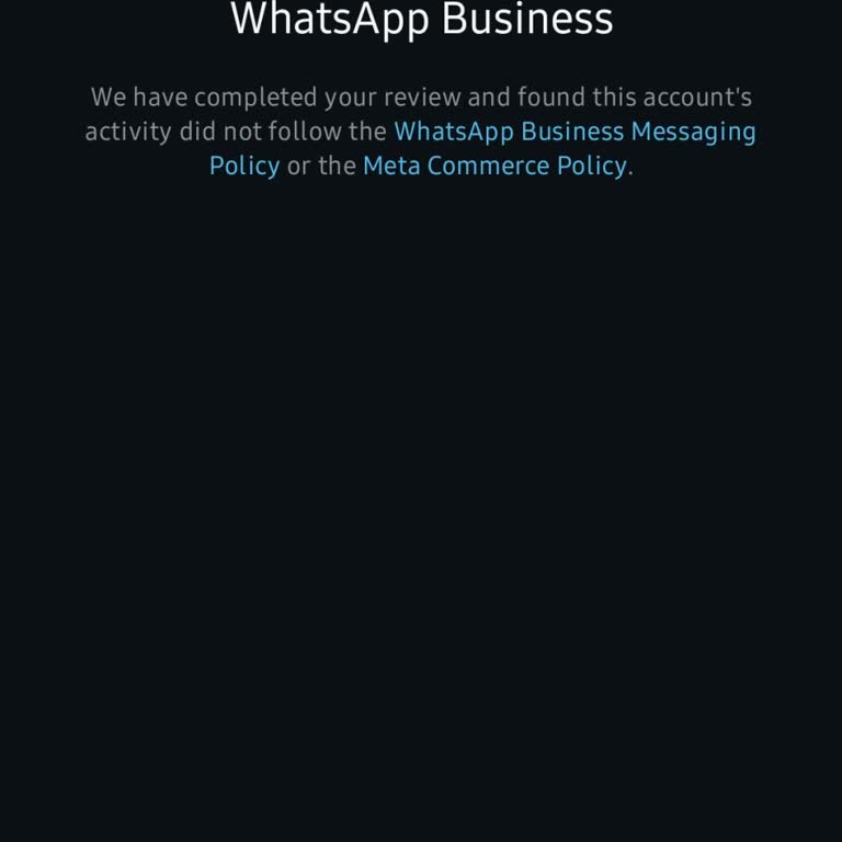 My WhatsApp Account Banned