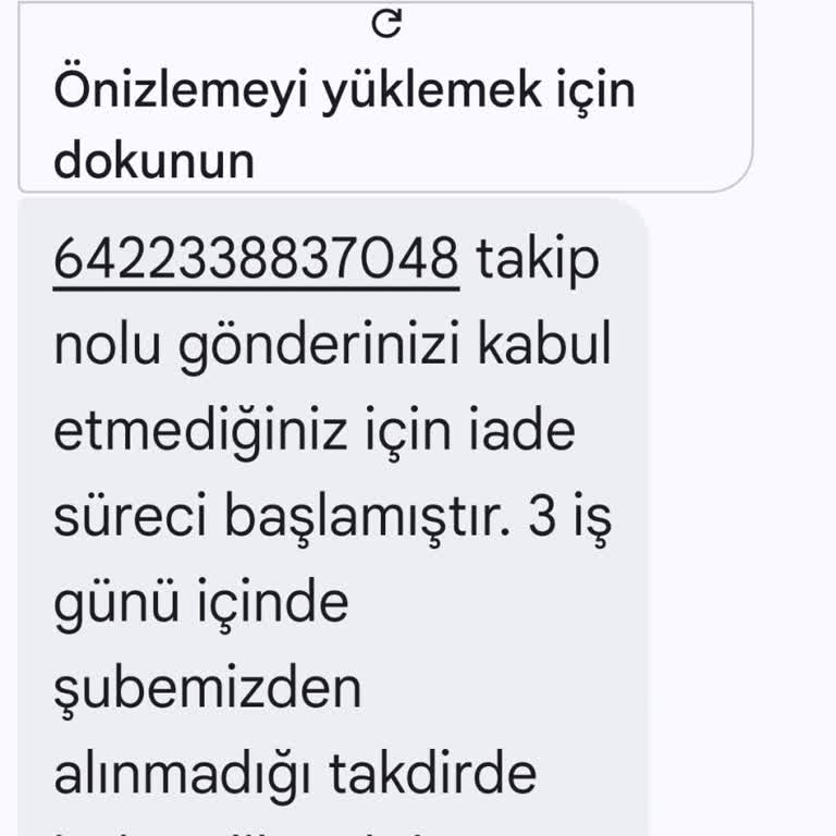 Aras Kargo Şubesinde Kargo Teslim Edilmeden İade Edildi Ve Çalışan Hatası