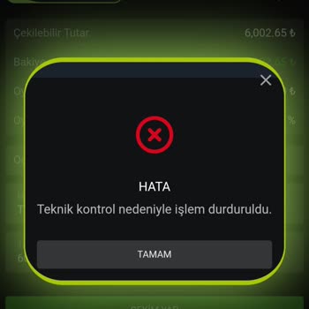 6000 TL Kazancımın Çekiminde Sürekli Gecikme Ve Bilgilendirme Eksikliği