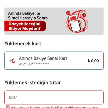 Vodafone Pay Hesabım Doğrulanmadığı İçin Anında Bakiye Ve Fatura Ödemeleri Kullanılamıyor