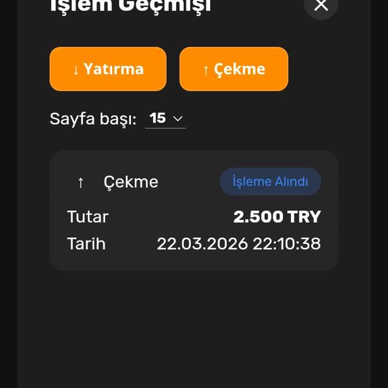 Turbospin'de Onaylanan Çekim Ödenmedi Ve Bakiye Silindi