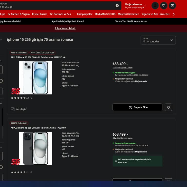 Media Markt Sıfır Telefon Kiralama Olarak Satıldı, İade Talebim Reddedildi
