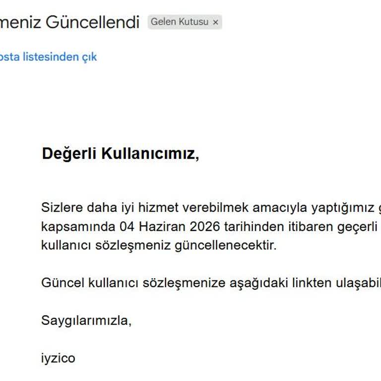 İyzico’dan Yetkisiz E-posta Ve Kişisel Veri Kullanımı Şikayeti